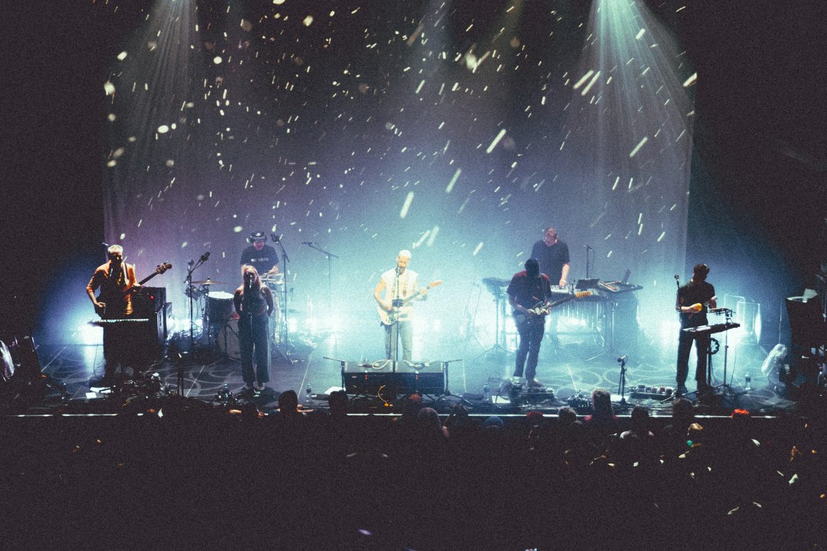 American Football Playing the Iconic Paradiso in Amsterdam