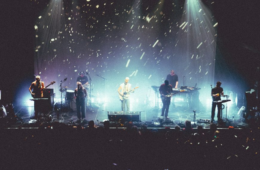 American Football Playing the Iconic Paradiso in Amsterdam