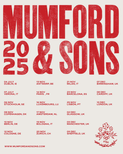 Mumford  Sons - July 25