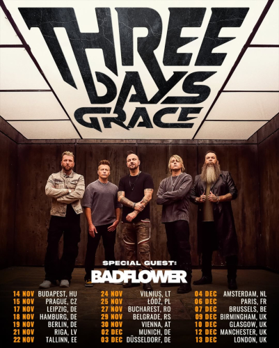 Three Days Grace - Nov-25